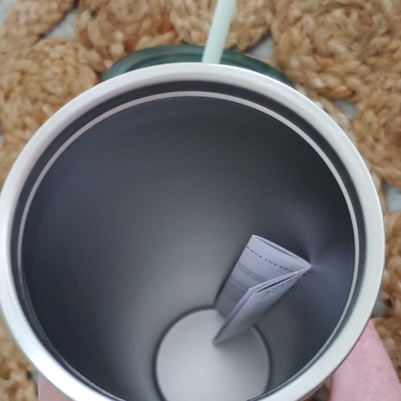 Starbucks Green Stainless Green Tumbler Venti Cup New - Picture 6 of 8